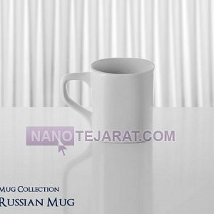 restaurant porcelain- Russian Mug restaurant porcelain- Russian Mug